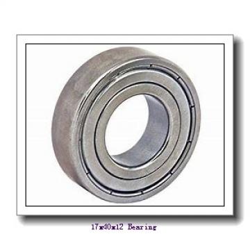 17 mm x 40 mm x 12 mm  NACHI 7203AC angular contact ball bearings