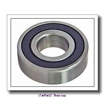 17 mm x 40 mm x 12 mm  NSK 6203T1XZZ deep groove ball bearings