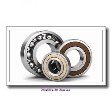 200 mm x 420 mm x 138 mm  NSK NJ2340EM cylindrical roller bearings
