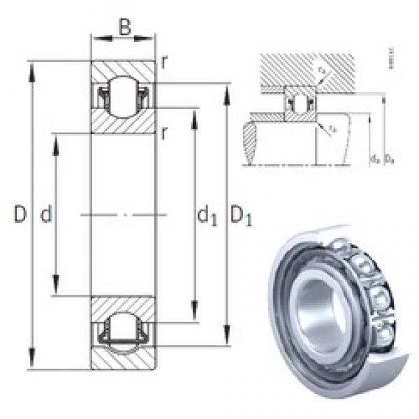 17 mm x 40 mm x 12 mm  INA BXRE203 needle roller bearings #2 image