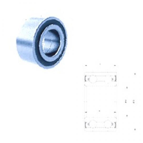 30 mm x 47 mm x 22 mm  PFI PC30470022CS deep groove ball bearings #1 image