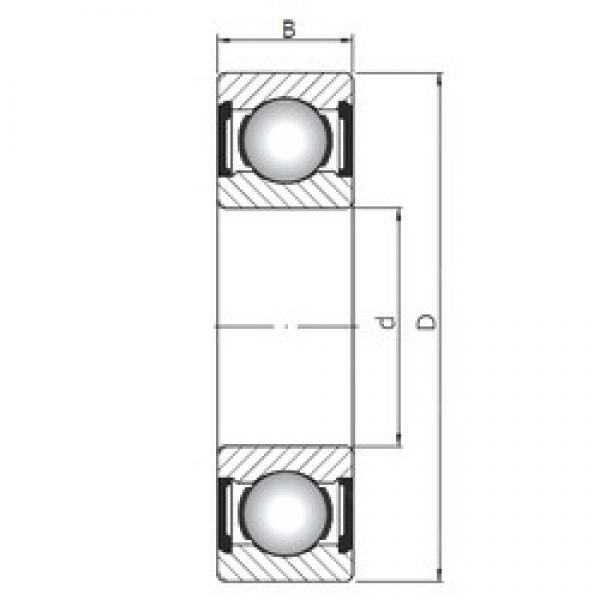 65 mm x 140 mm x 33 mm  ISO 6313 ZZ deep groove ball bearings #2 image