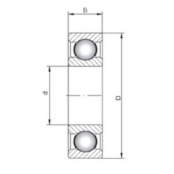 110 mm x 240 mm x 50 mm  ISO 6322 deep groove ball bearings #3 image