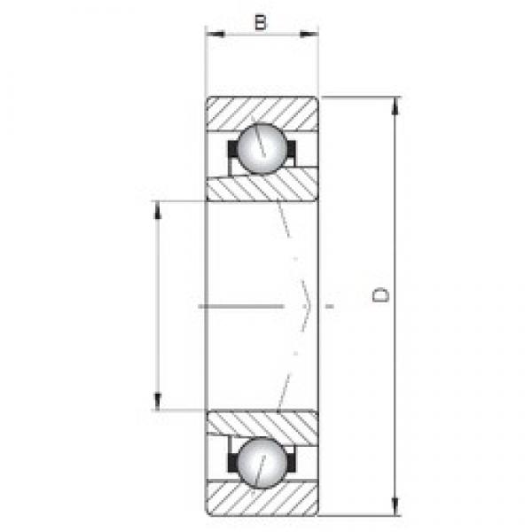 ISO 71813 A angular contact ball bearings #2 image