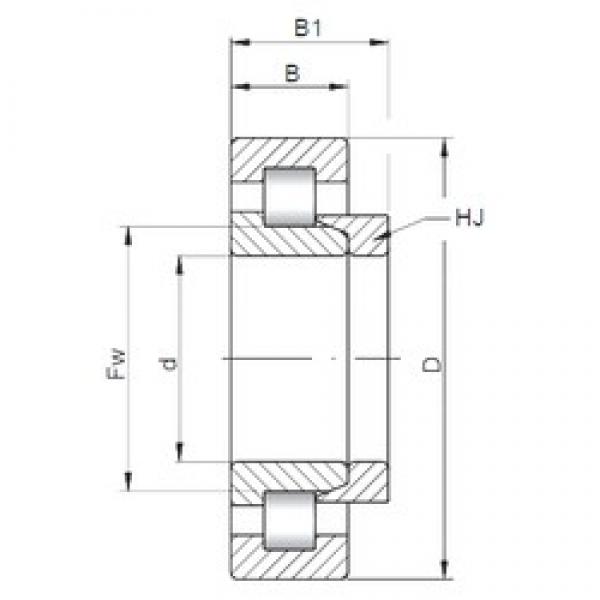 65 mm x 140 mm x 33 mm  ISO NH313 cylindrical roller bearings #2 image