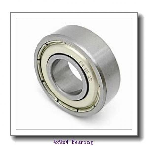 4 mm x 9 mm x 4 mm  ISO 618/4 ZZ deep groove ball bearings #1 image
