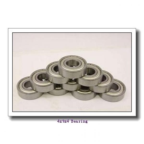 4 mm x 9 mm x 4 mm  Loyal 618/4 ZZ deep groove ball bearings #1 image
