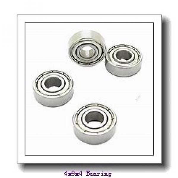 4 mm x 9 mm x 4 mm  Loyal FL618/4 ZZ deep groove ball bearings #1 image