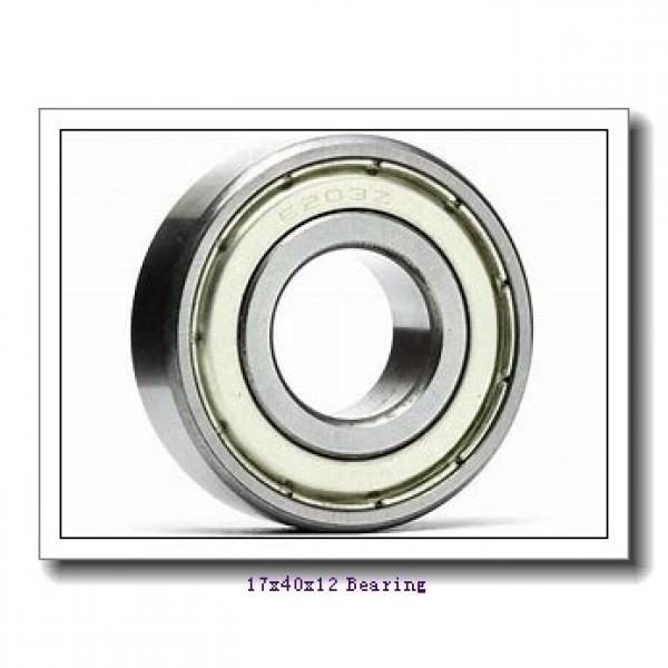 17 mm x 40 mm x 12 mm  FAG NUP203-E-TVP2 cylindrical roller bearings #1 image