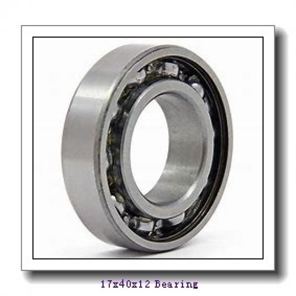 17 mm x 40 mm x 12 mm  FAG NU203-E-TVP2 cylindrical roller bearings #1 image