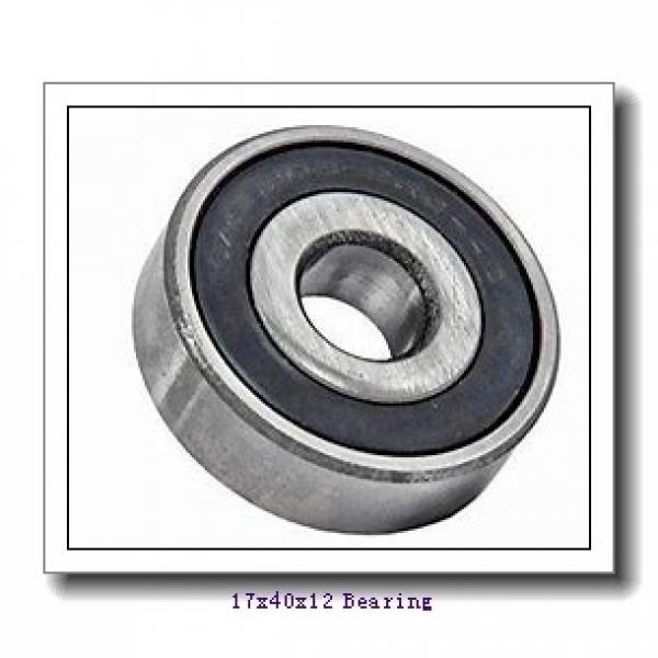 17 mm x 40 mm x 12 mm  NACHI 6203ZENR deep groove ball bearings #1 image