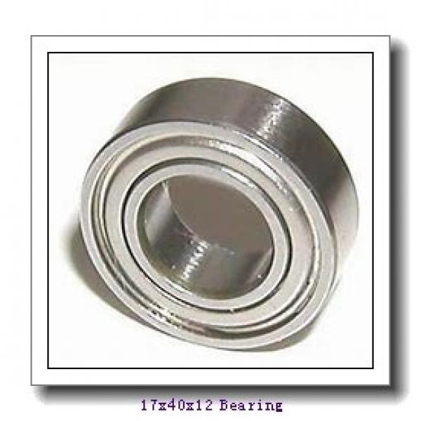 17 mm x 40 mm x 12 mm  NACHI 6203 deep groove ball bearings #1 image