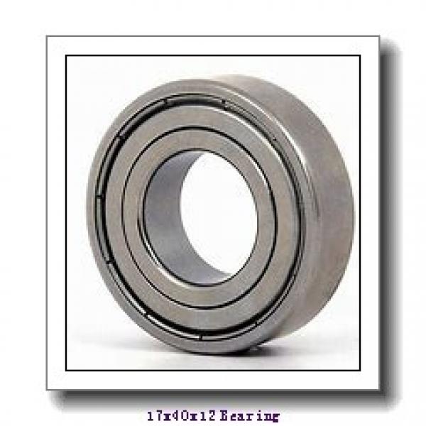 17 mm x 40 mm x 12 mm  NACHI 6203ZZE deep groove ball bearings #1 image