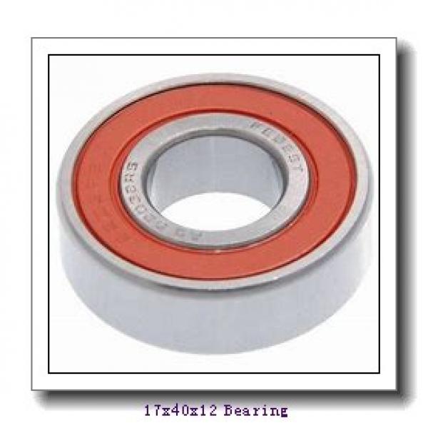 17 mm x 40 mm x 12 mm  ISO 7203 C angular contact ball bearings #1 image