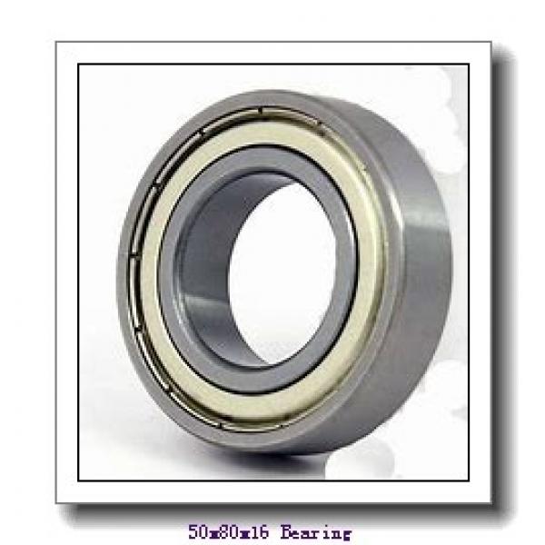 50 mm x 80 mm x 16 mm  NACHI 7010DT angular contact ball bearings #1 image