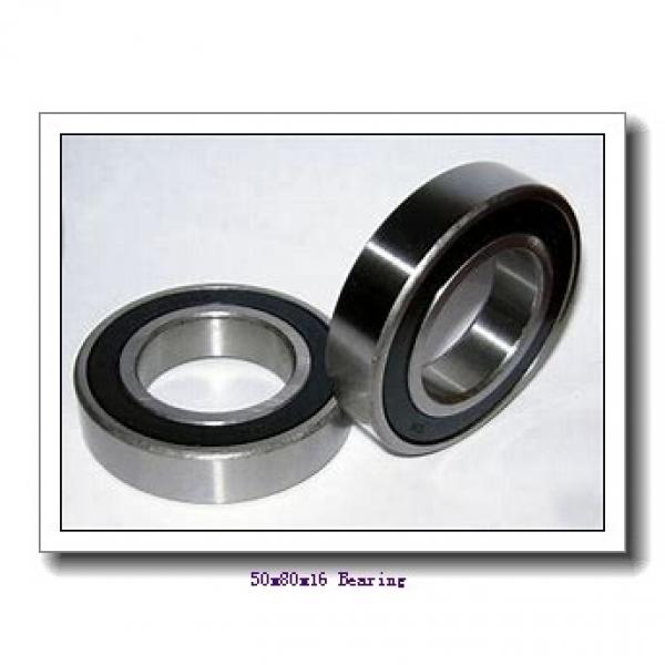 50 mm x 80 mm x 16 mm  FAG B7010-C-T-P4S angular contact ball bearings #1 image