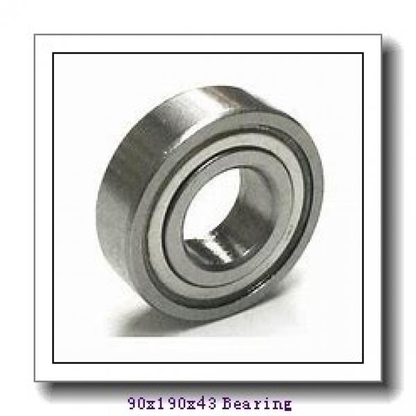 90 mm x 190 mm x 43 mm  Loyal 21318 KCW33+AH318 spherical roller bearings #1 image