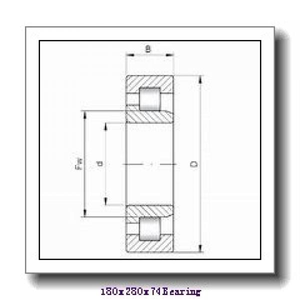 180 mm x 280 mm x 74 mm  ISO 23036 KCW33+AH3036 spherical roller bearings #1 image
