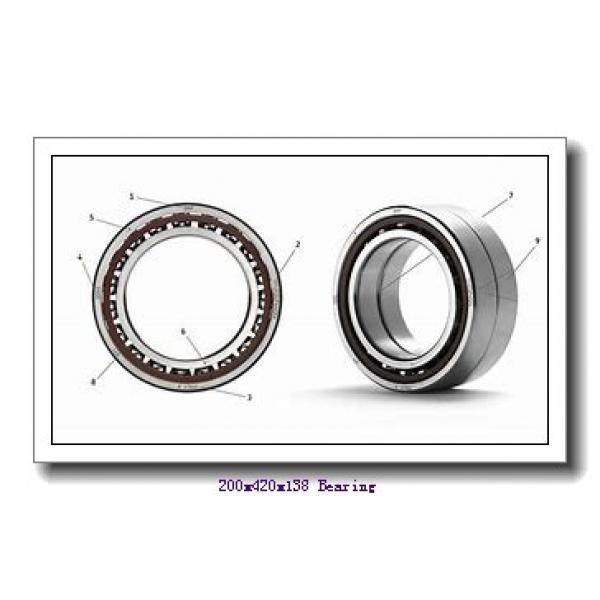 200 mm x 420 mm x 138 mm  NKE NJ2340-E-MPA+HJ2340-E cylindrical roller bearings #1 image